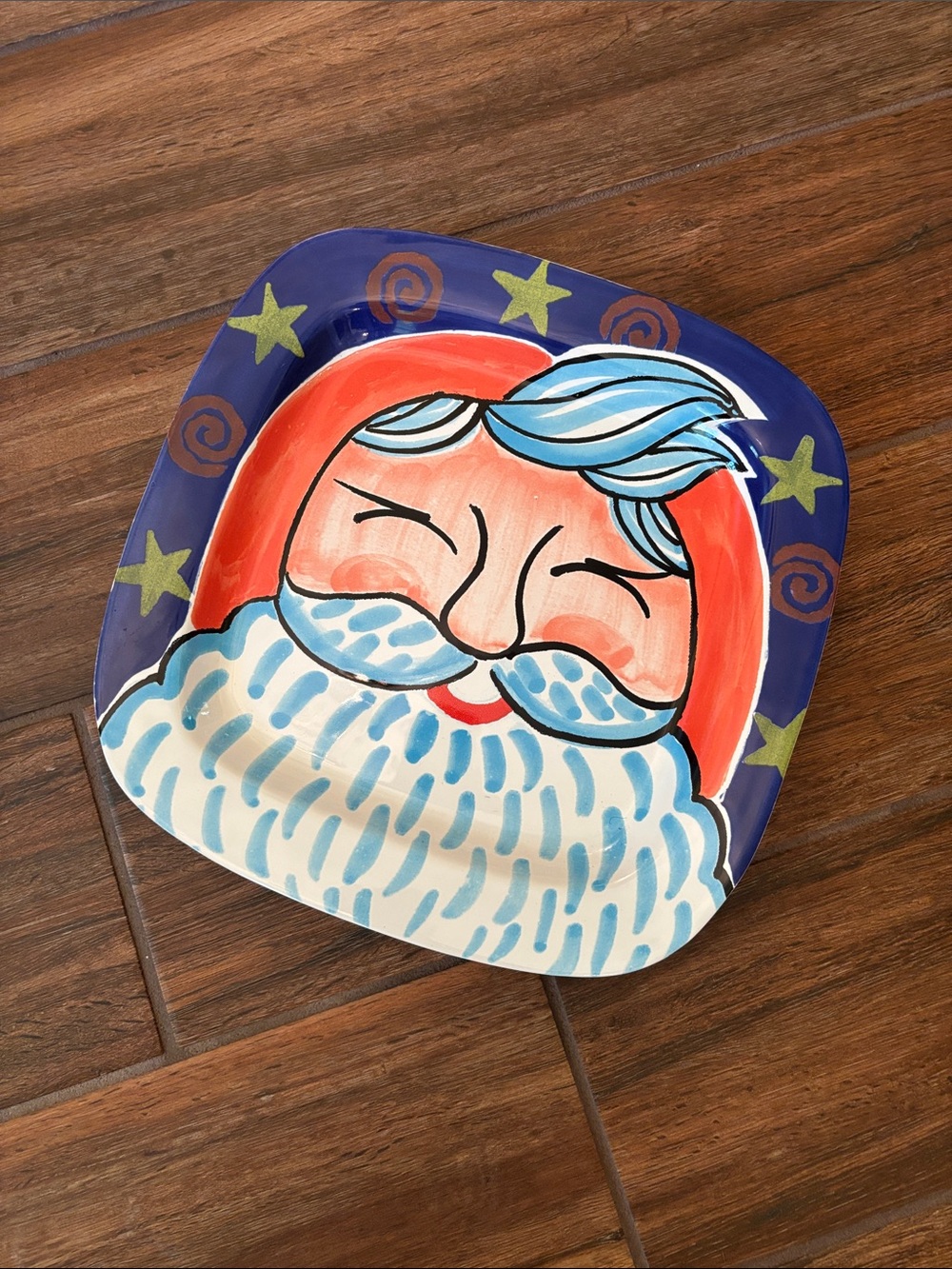 NEW Ciao Italya by Bellini Santa Decorative Platter